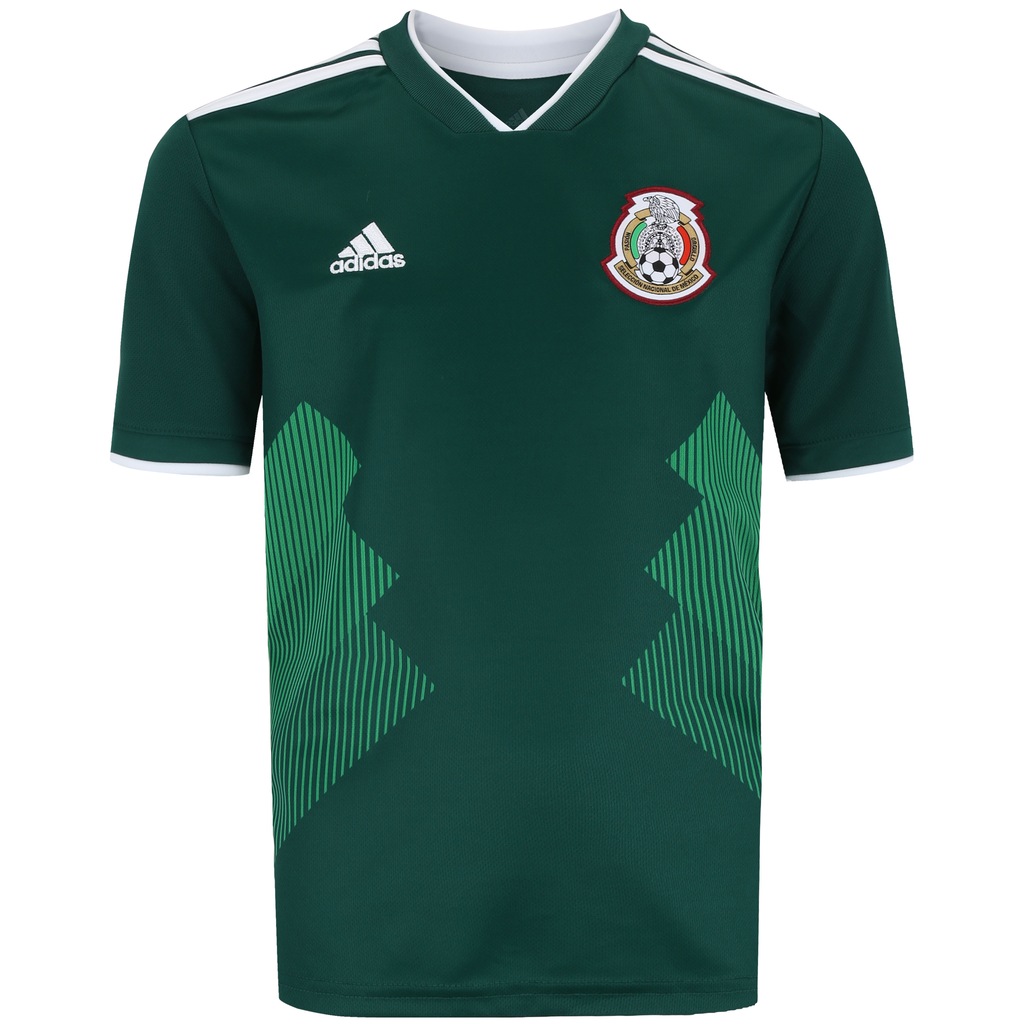 Camisa México I 2018 adidas - Infantil - Foto 1