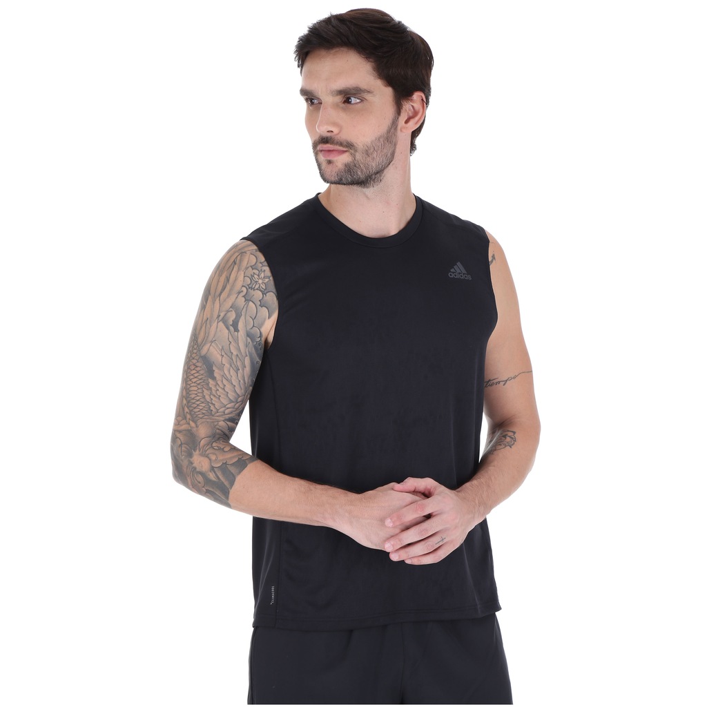 Camiseta Regata adidas Response - Masculina - Foto 1