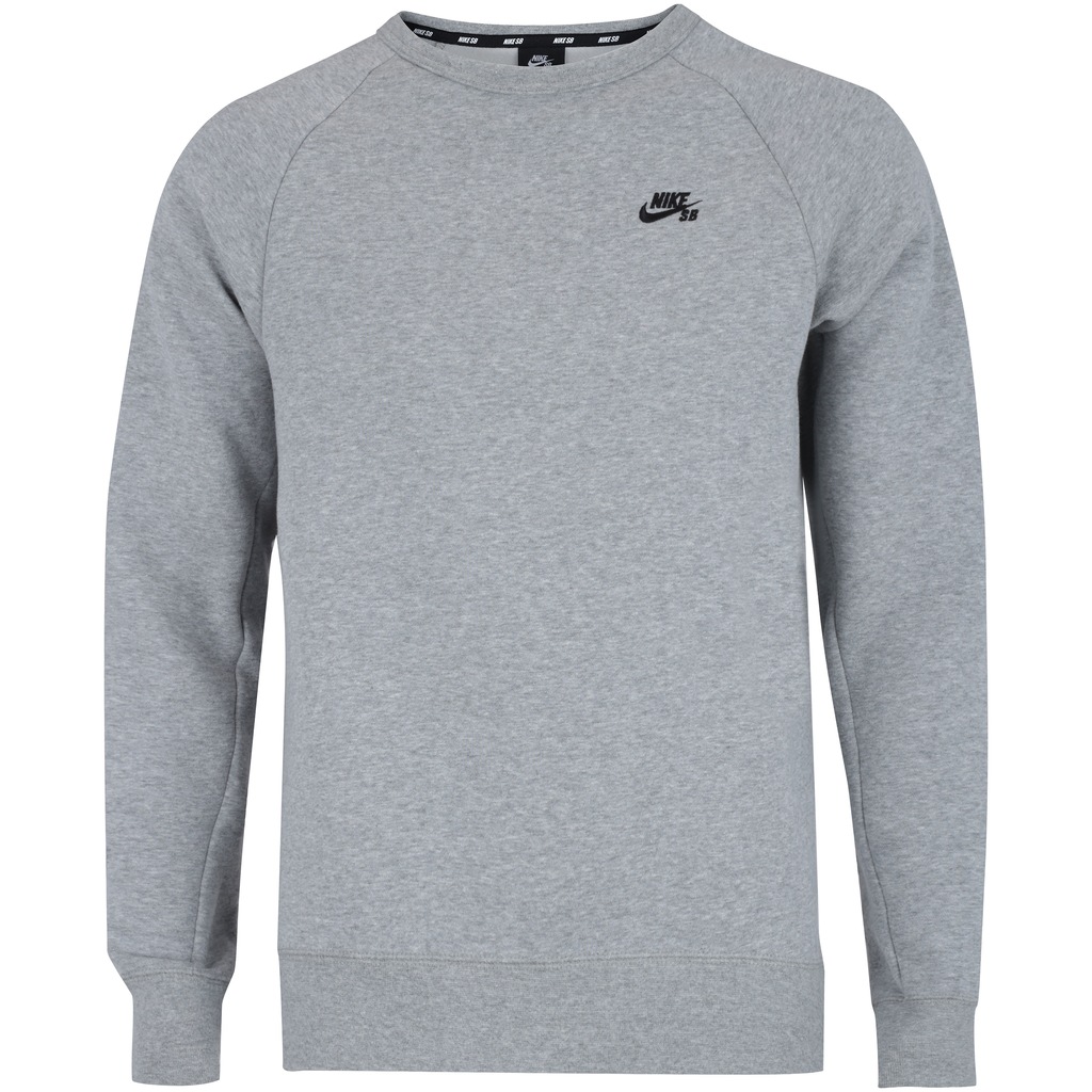 Blusão de Moletom Nike SB Icon Crew Fleece - Masculino - Foto 1