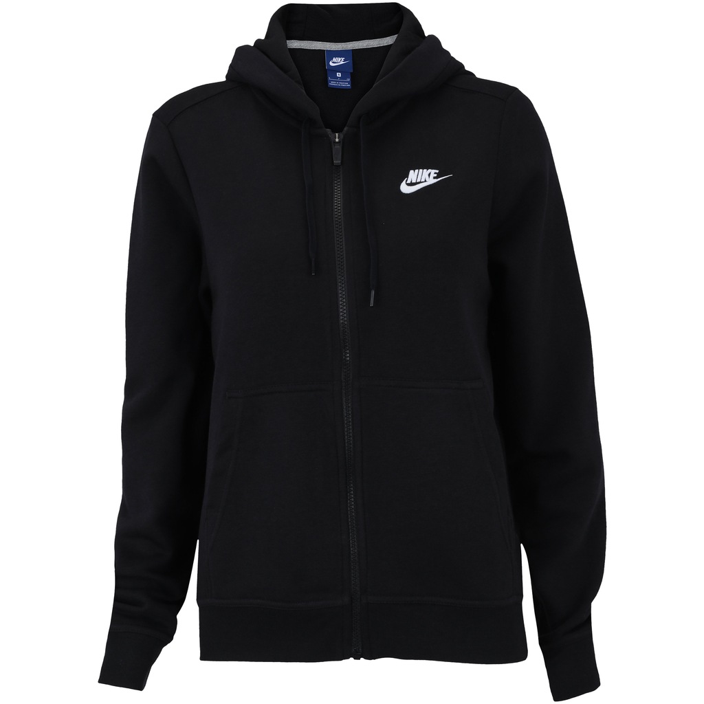 Jaqueta de Moletom com Capuz Nike Sportswear Hoodie FZ FLC - Feminina - Foto 1