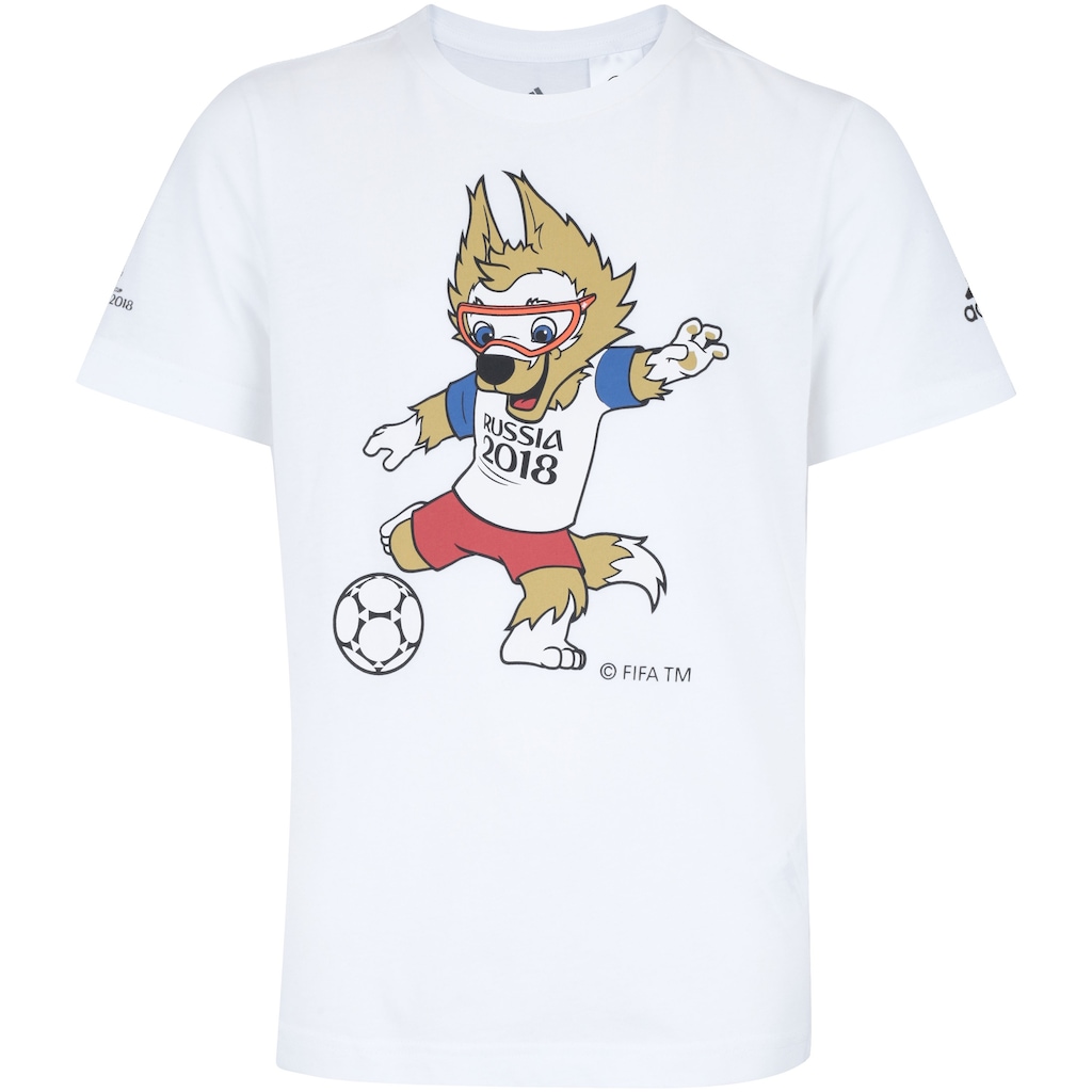Camiseta adidas Mascote da Copa do Mundo FIFA 2018 - Infantil - Foto 1