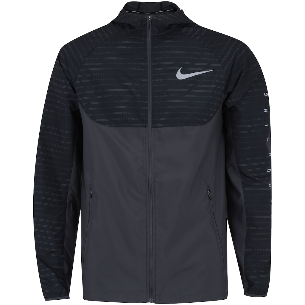 Jaqueta Impermeável com Capuz Nike Essential HD NV - Masculina - Foto 1