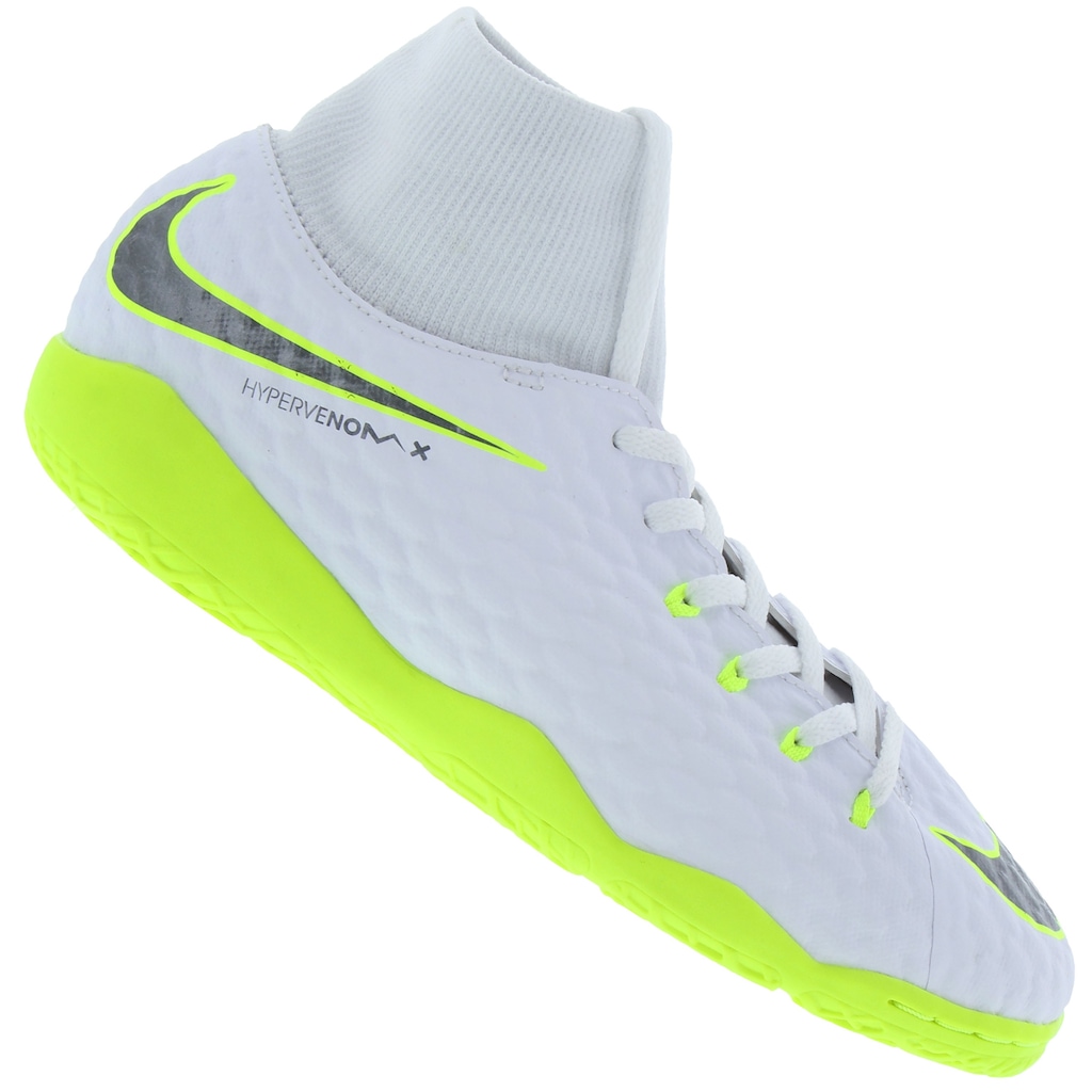 Chuteira Futsal Infantil Nike Hypervenom Phantom X 3 Academy DF