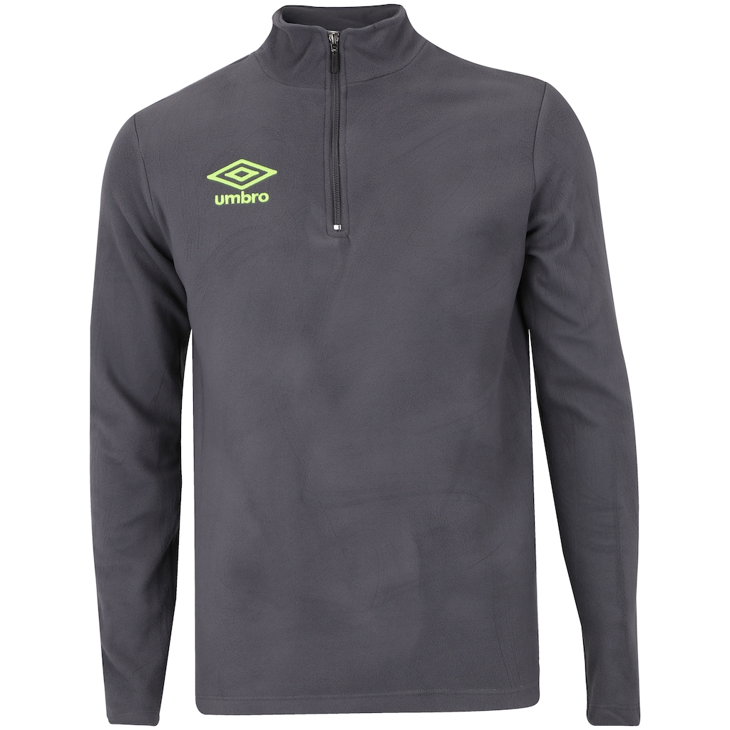 Blusa de Frio Fleece Umbro TWR Snip New - Masculino - Foto 1