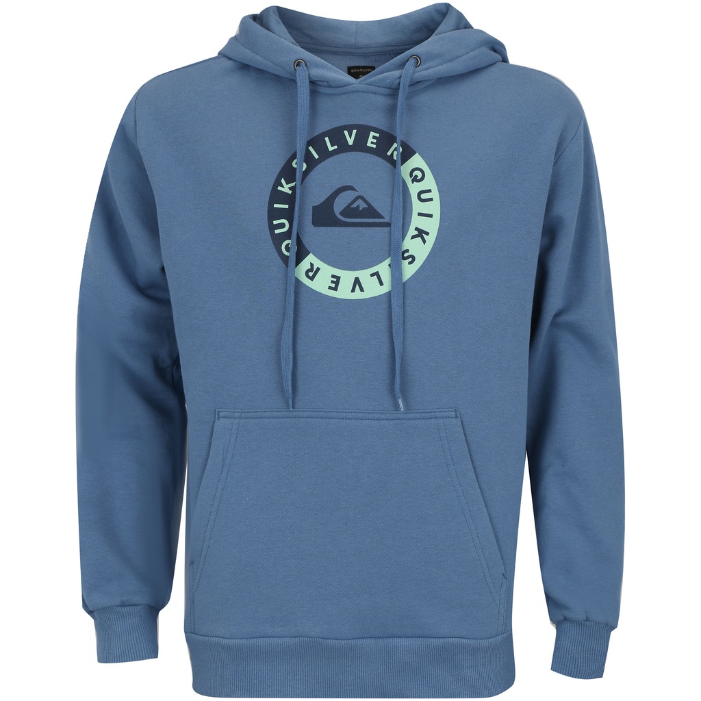 Blusão de Moletom com Capuz Quiksilver Circle Montain Wave - Masculino - Foto 1