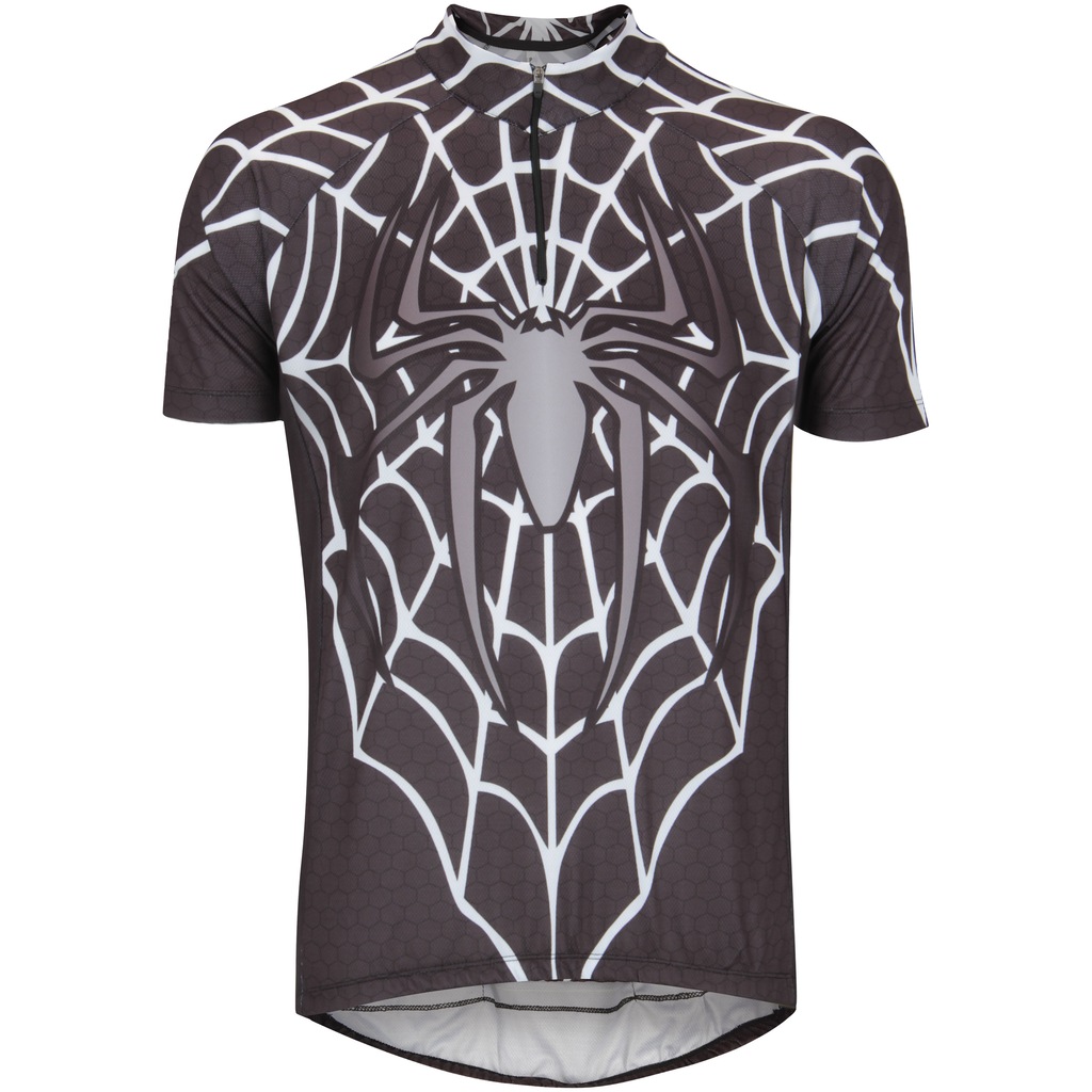 Camisa de Ciclismo Refactor Homem Aranha - Masculina - Foto 1