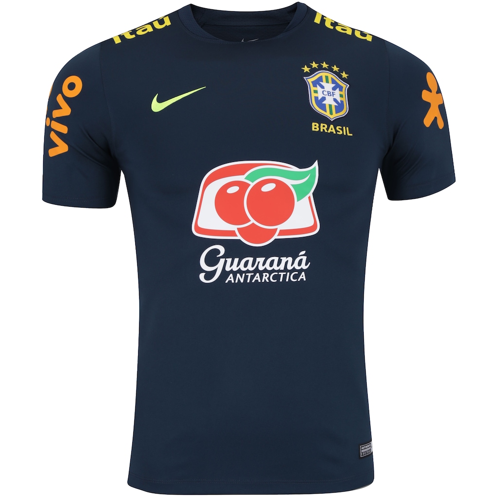 Camisa de Treino da Seleção Brasileira 2018 Nike - Masculina - Foto 1