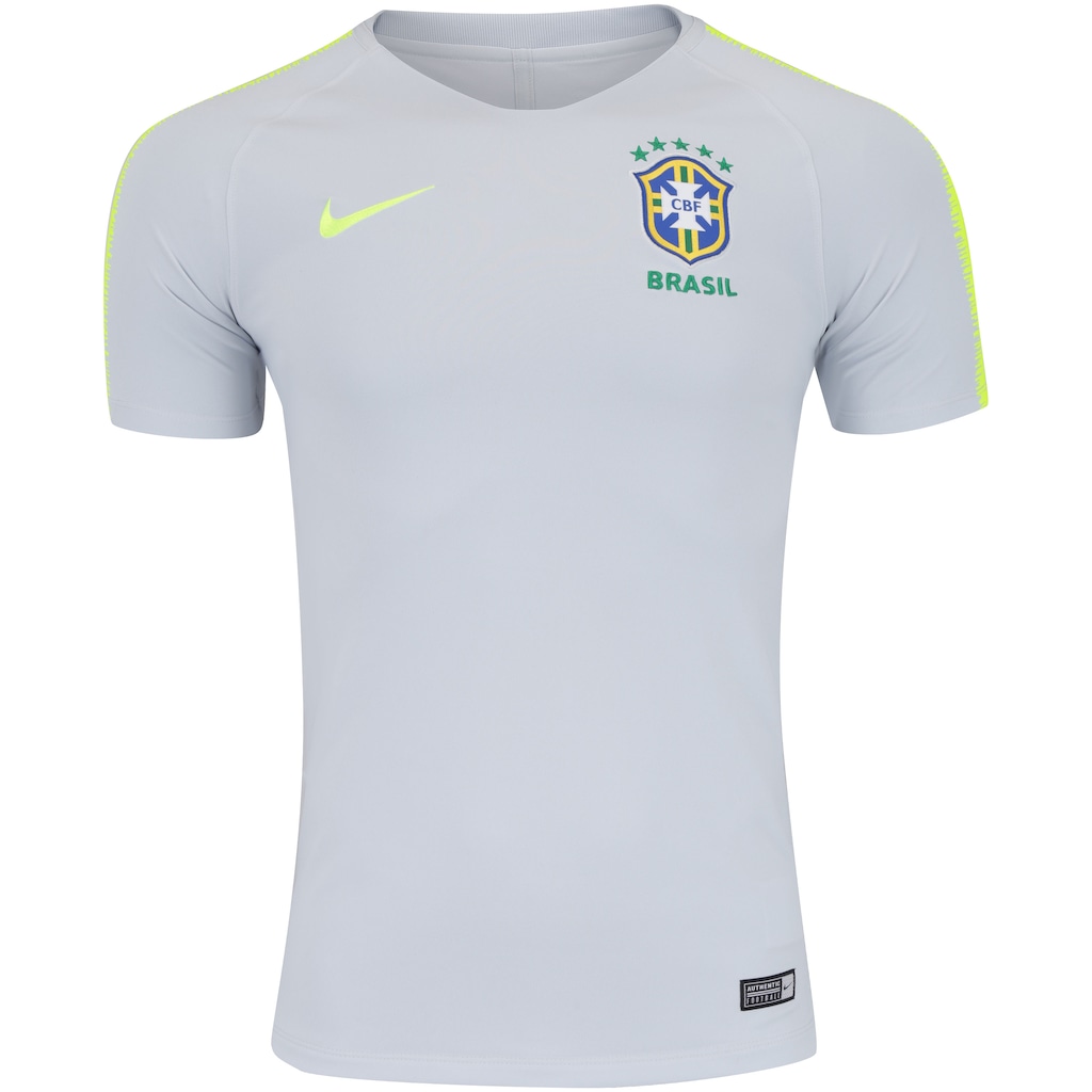 Camisa de Treino Breathe da Seleção Brasileira 2018 Nike - Masculina - Foto 1