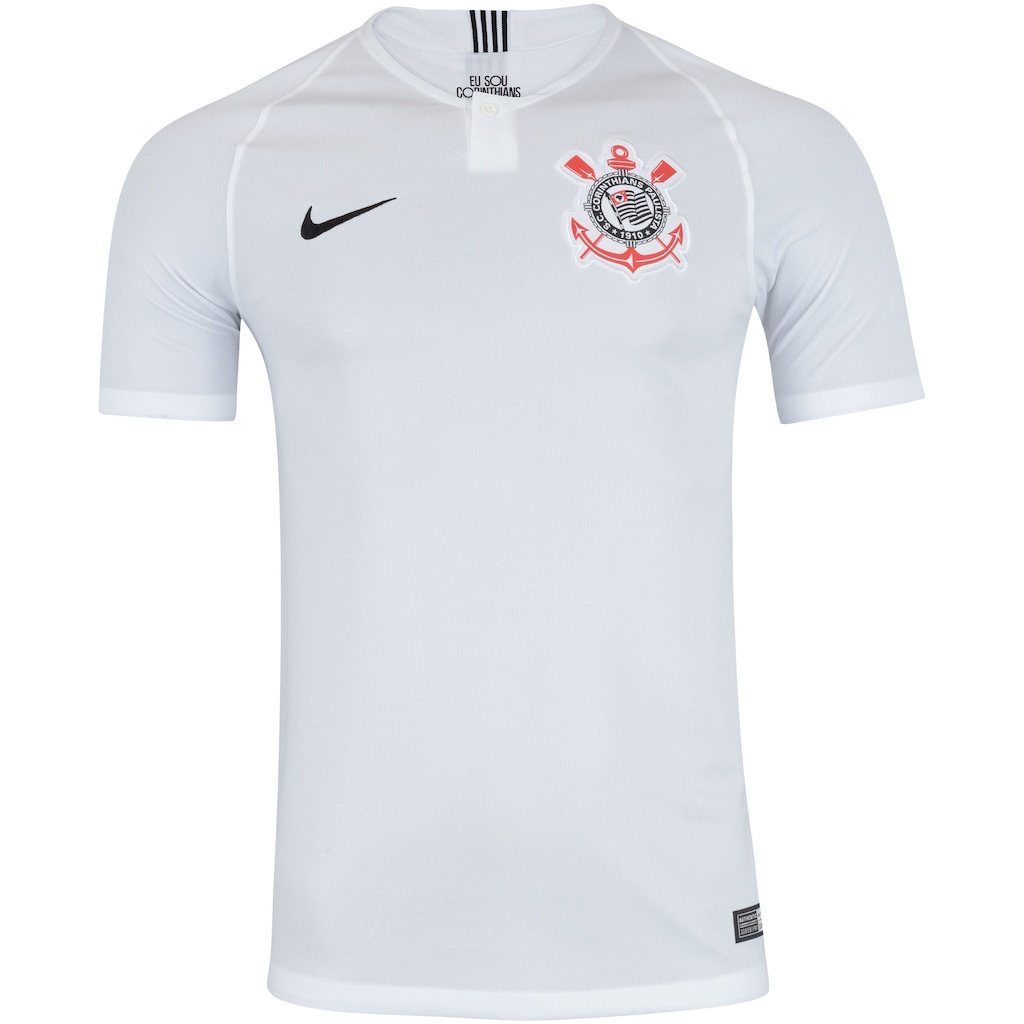 Camisa do Corinthians I 2018 Nike - Masculina - Foto 1
