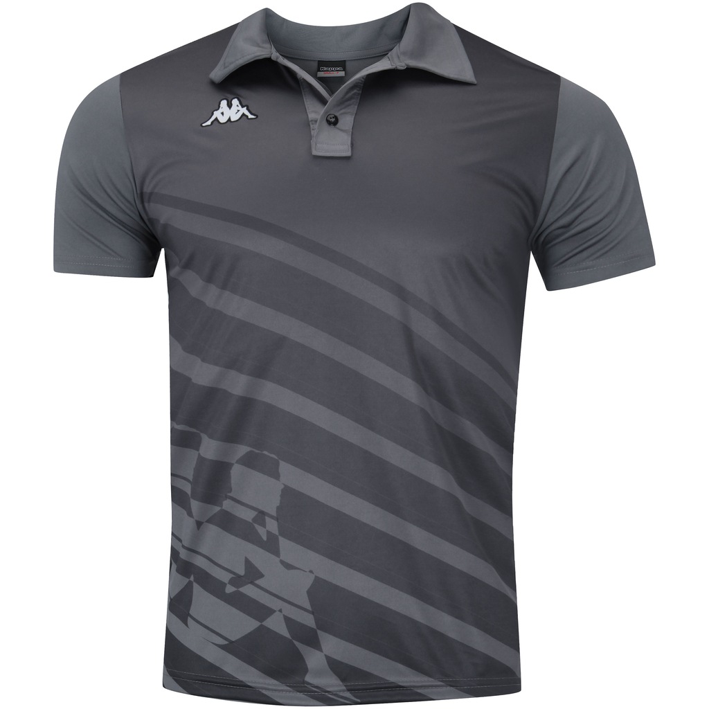 Camisa Polo Kappa Diagonale - Masculina - Foto 1