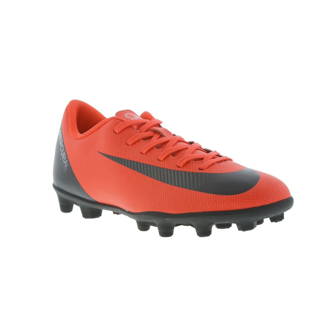 Chuteira de Campo Nike Mercurial Vapor 12 Club CR7 FG/MG - Adulto