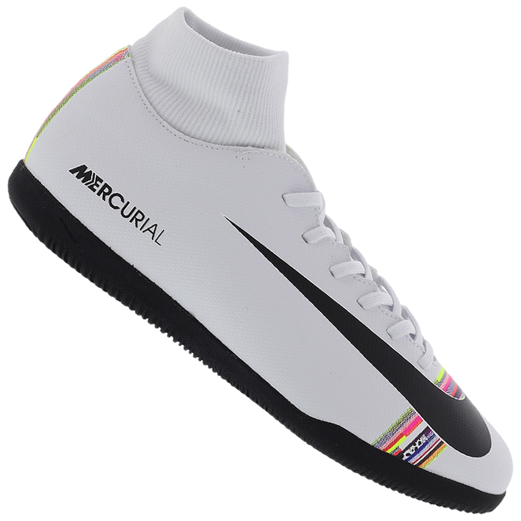 Chuteira Futsal Nike Mercurial Superfly X 6 Club CR7 IC - Adulto - Foto 1