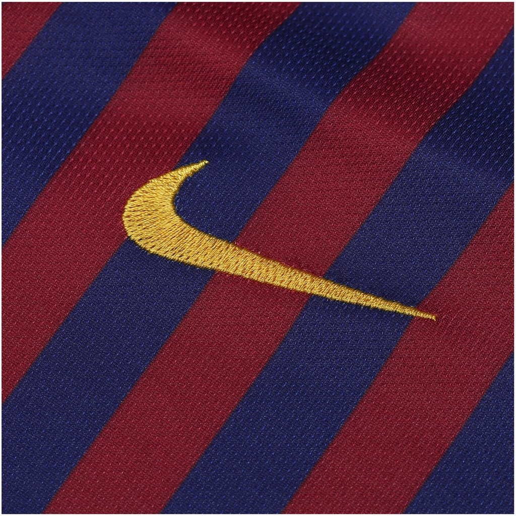 Camisa Barcelona I 18/19 Nike - Infantil - Foto 4