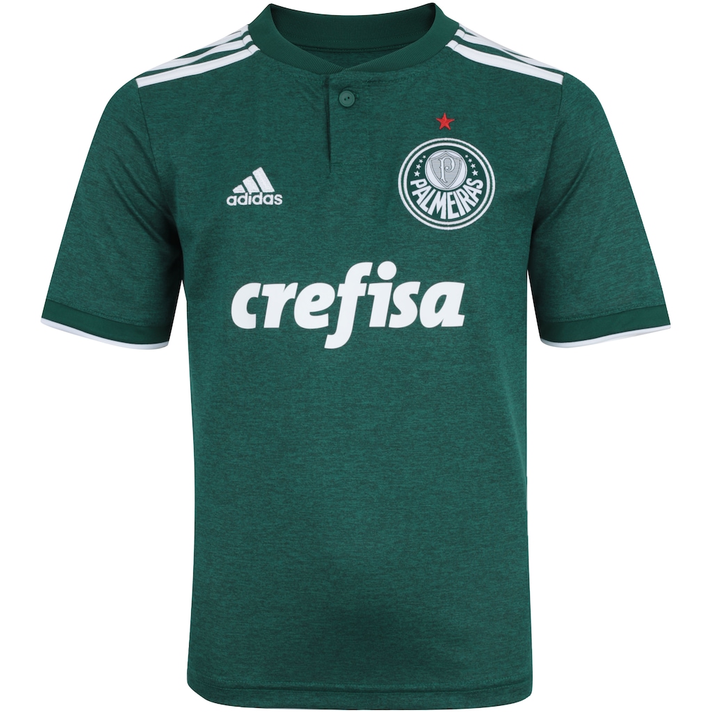 Camisa do Palmeiras I 2018 adidas - Infantil - Foto 1