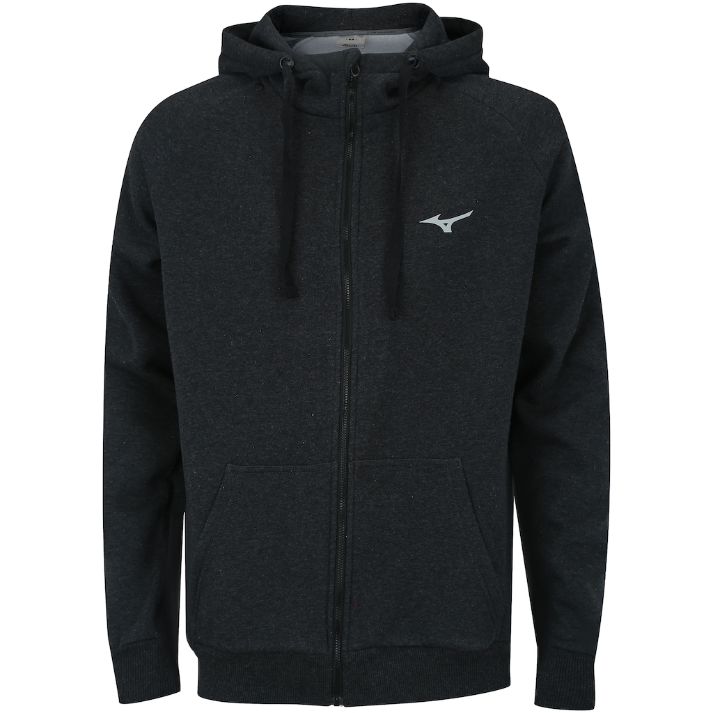 Jaqueta de Moletom com Capuz Mizuno Soft - Masculina - Foto 1