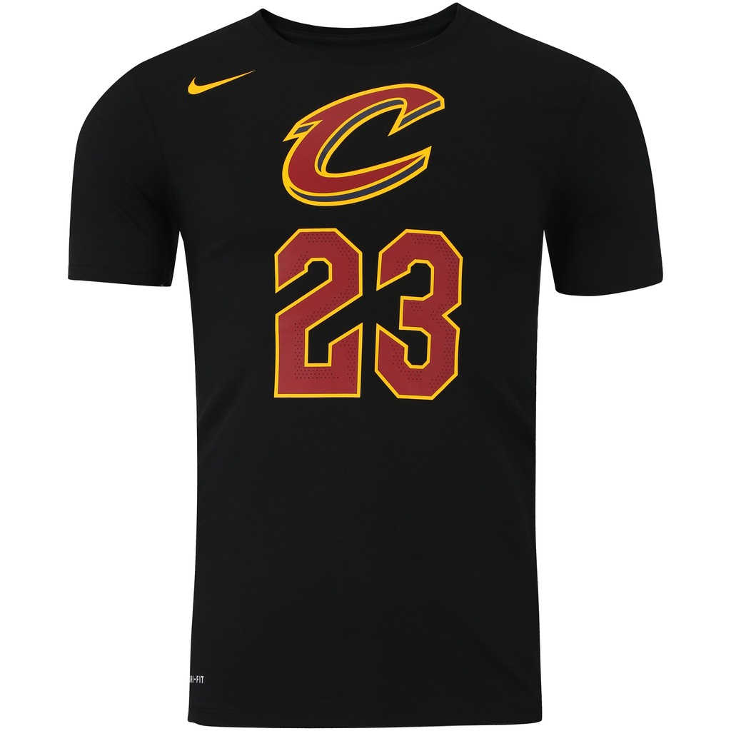 Camiseta Nike NBA Cleveland Cavaliers Lebron James 23 Dry - Masculina - Foto 1
