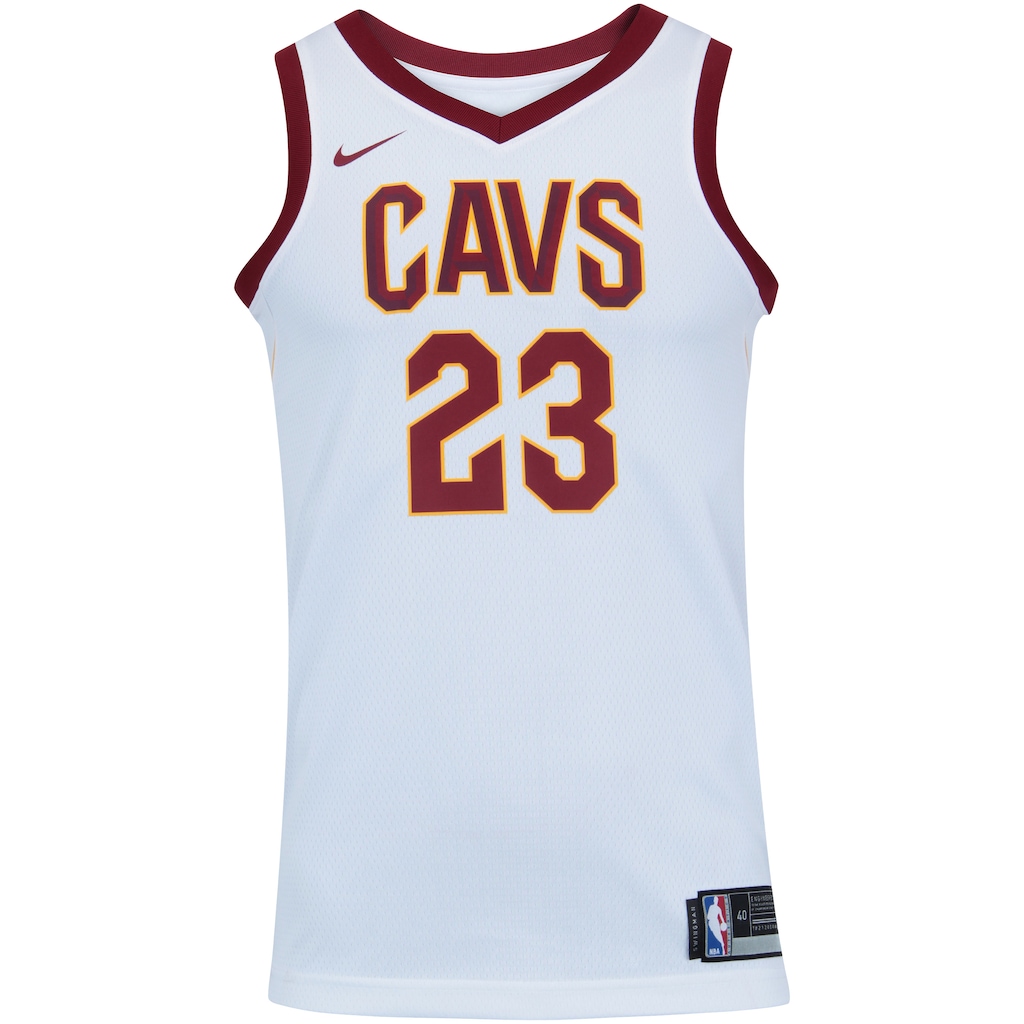 Camisa Regata Nike NBA Cleveland Cavaliers Lebron James 23 - Masculina - Foto 1