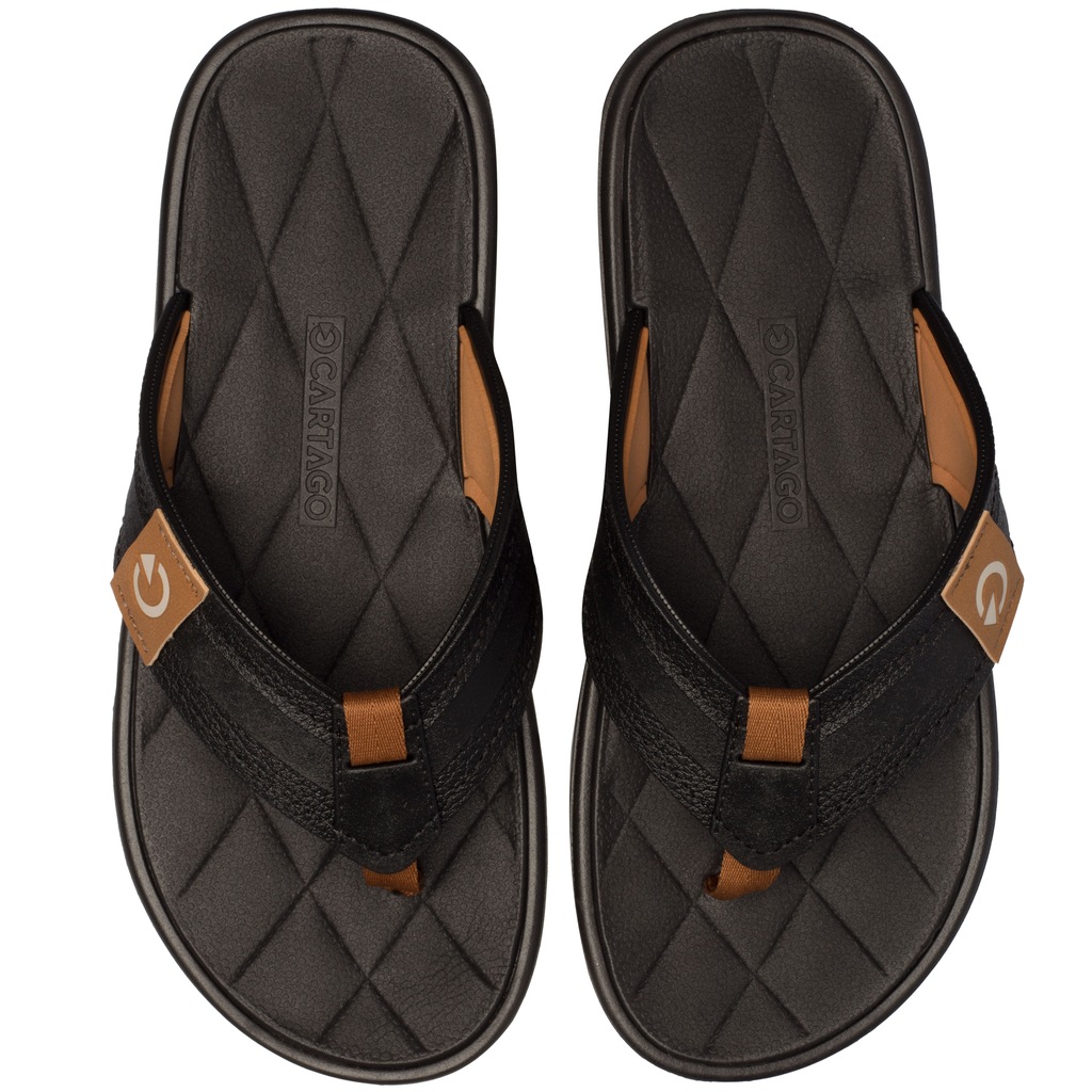 Chinelo Grendene Cartago Malta IV Dedo - Masculino - Foto 1
