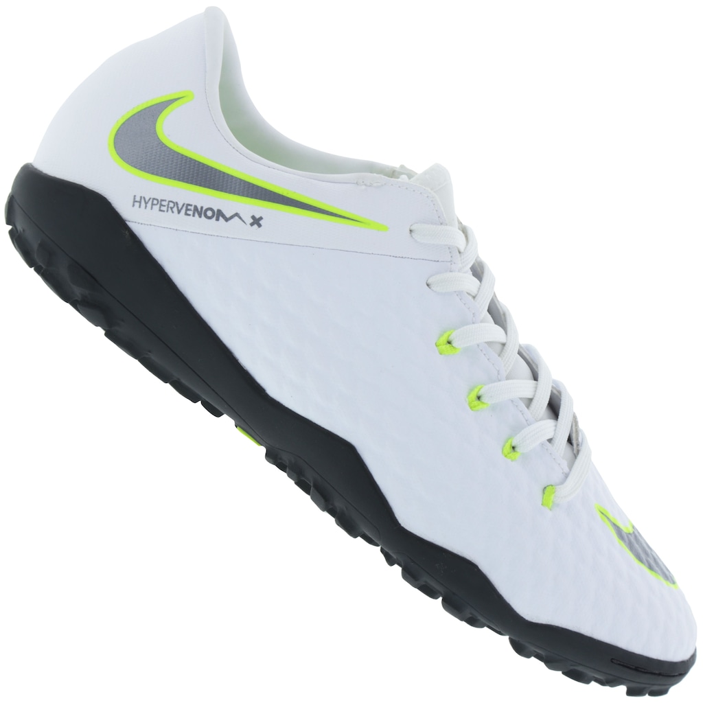Chuteira Society Nike Hypervenom Phantom X 3 Academy TF - Adulto - Foto 1