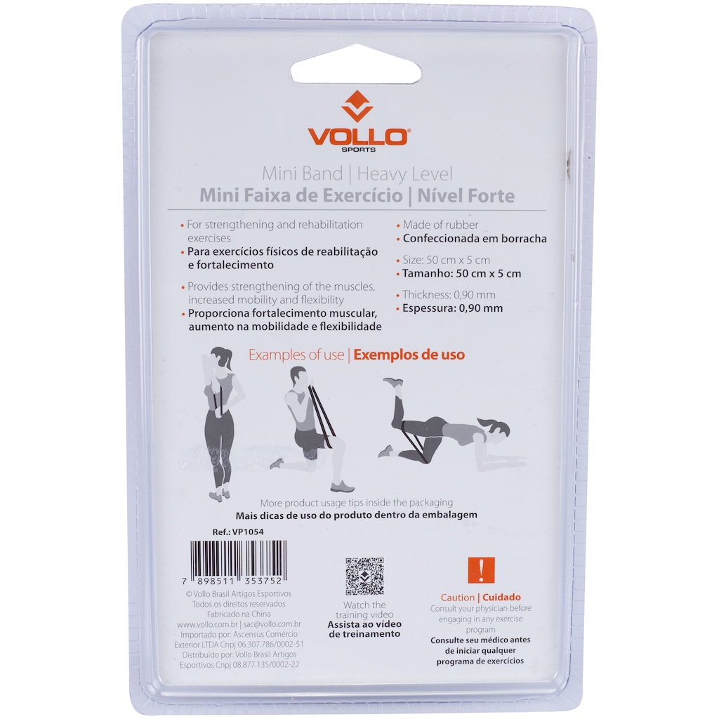 Imagem 2 do produto Mini Band Vollo - Nível Forte 0,90mm