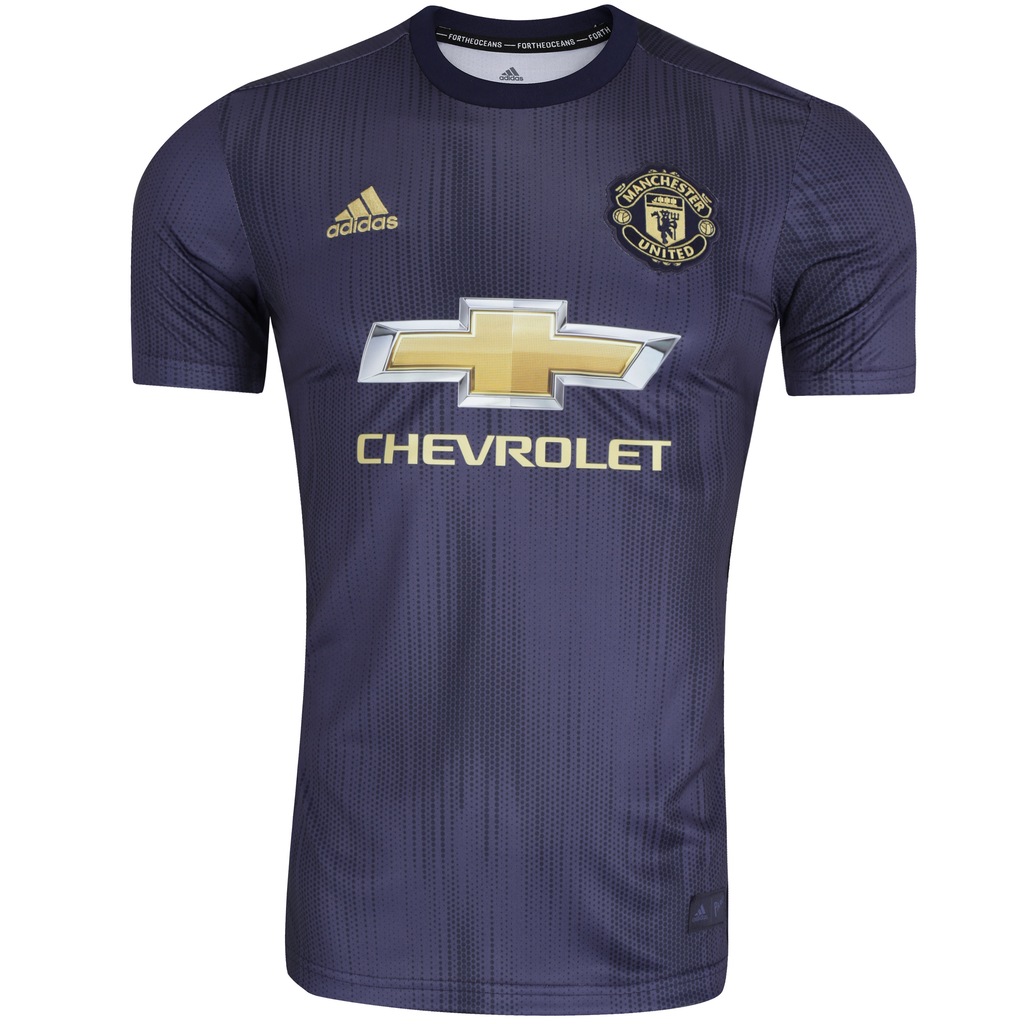 Camisa Manchester United III 18/19 adidas - Masculina - Foto 1