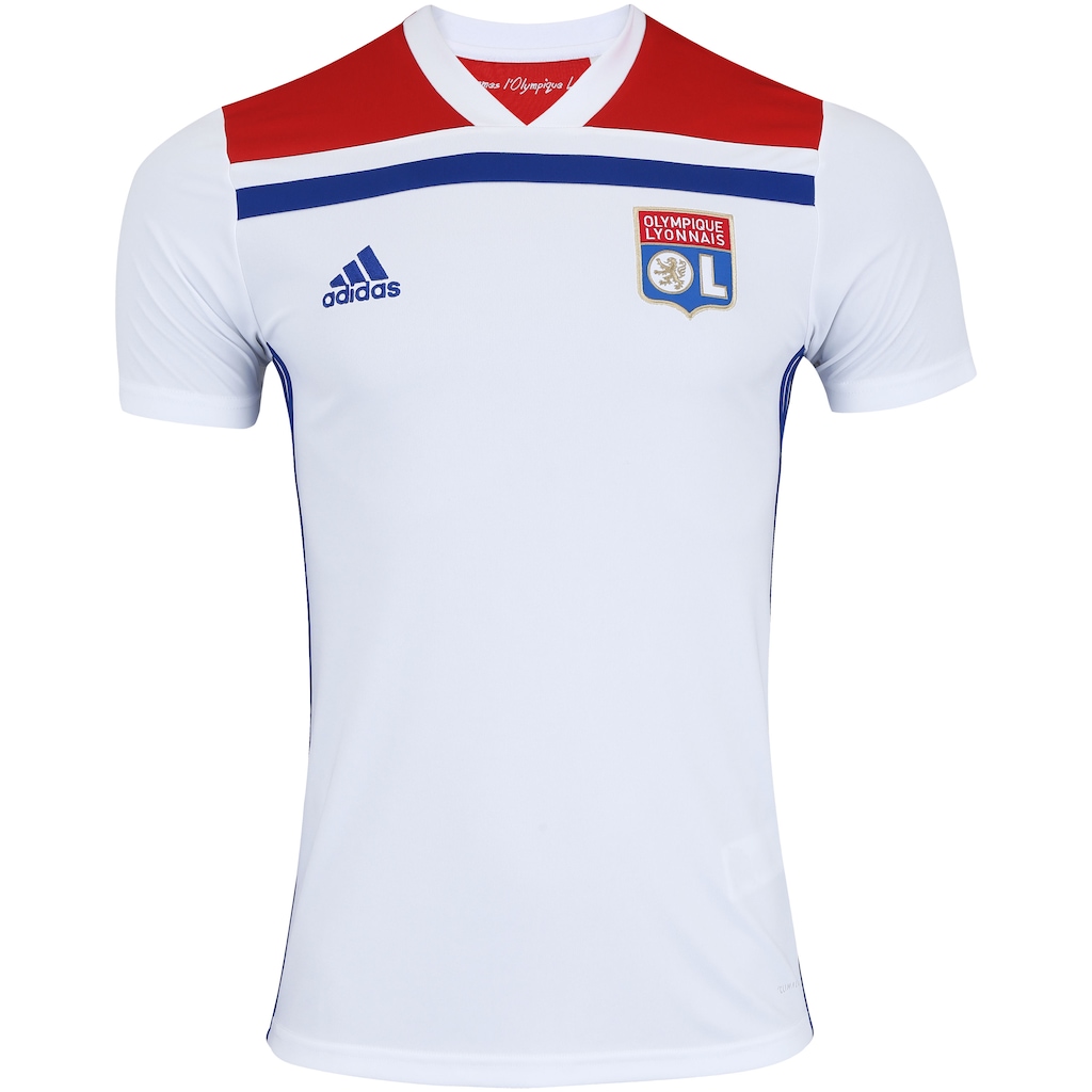Camisa Lyon I 18/19 adidas - Masculina - Foto 1