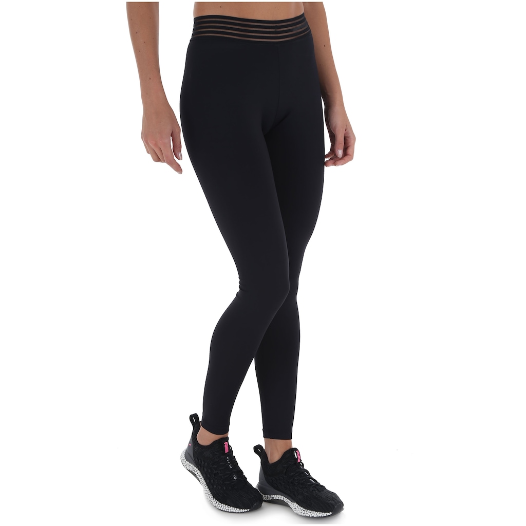 Calça Legging Oxer Transparente - Feminina - Foto 1