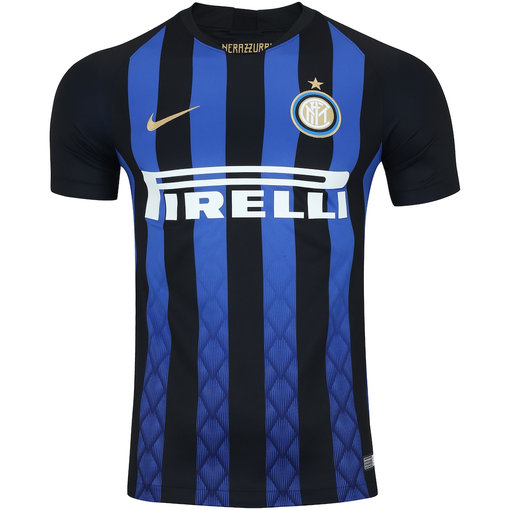 Camisa Inter de Milão I 18/19 Nike - Masculina - Foto 1