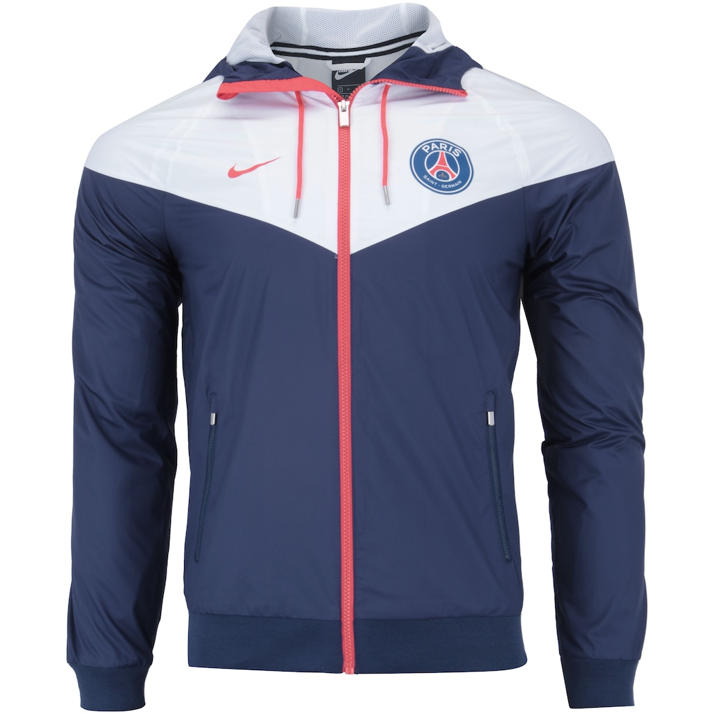 Jaqueta PSG Windrunner 18/19 com Capuz Nike - Masculina - Foto 1