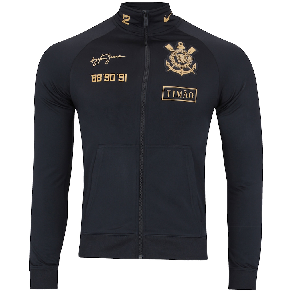 Jaqueta do Corinthians III 2018 Nike - Masculina - Foto 1