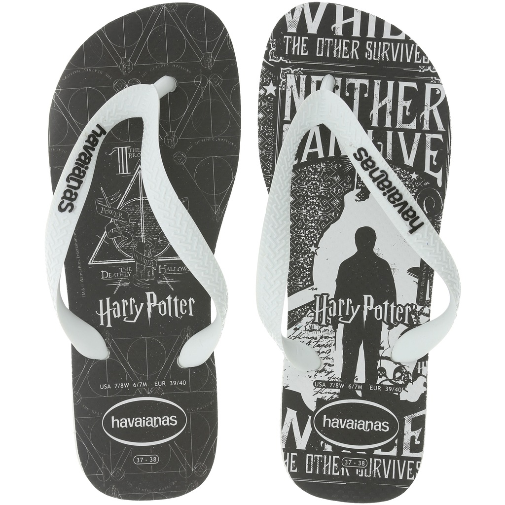 Chinelo Havaianas Harry Potter FC - Masculino - Foto 1