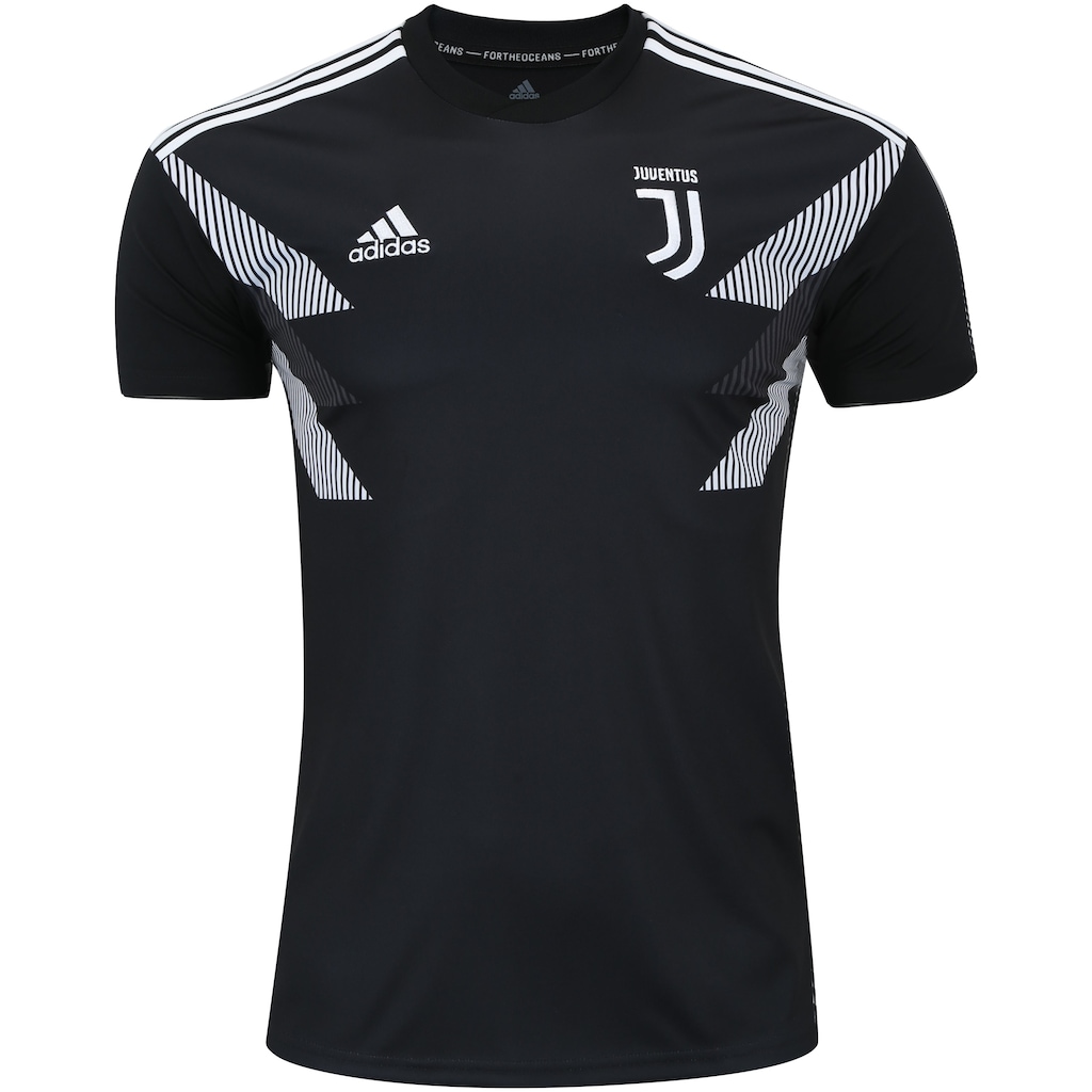 Camisa Pré-Jogo Juventus 18/19 adidas - Masculina - Foto 1