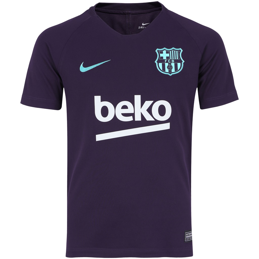 Camisa de Treino Barcelona 18/19 Nike - Infantil - Foto 1