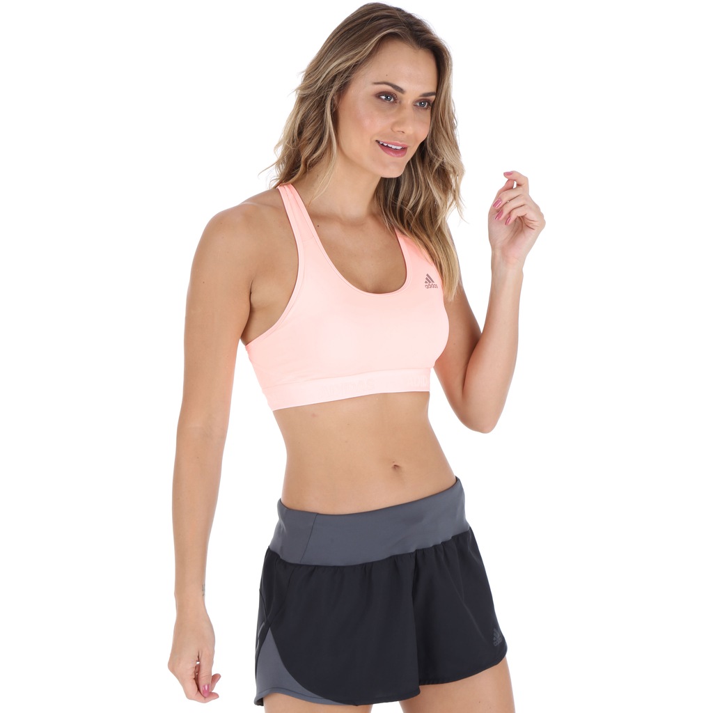 Top Fitness com Bojo adidas DRST Alphaskin Sport PD - Adulto - Foto 2