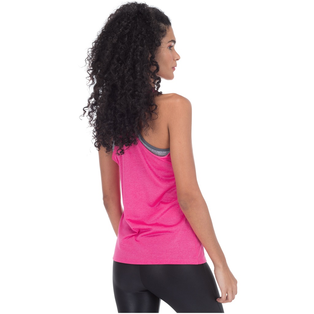 Camiseta Regata adidas Essential MF L - Feminina - Foto 3