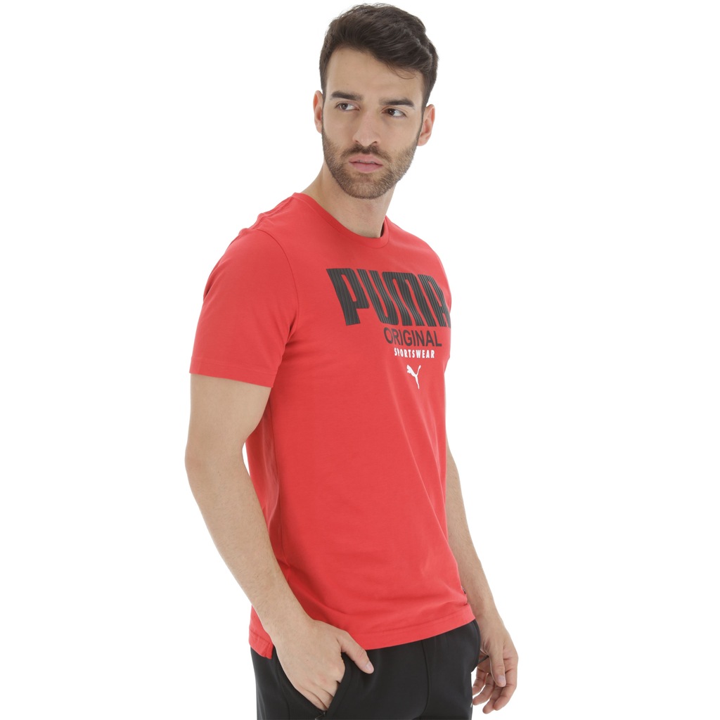 Camiseta Puma Athletics Tee - Masculina - Foto 1