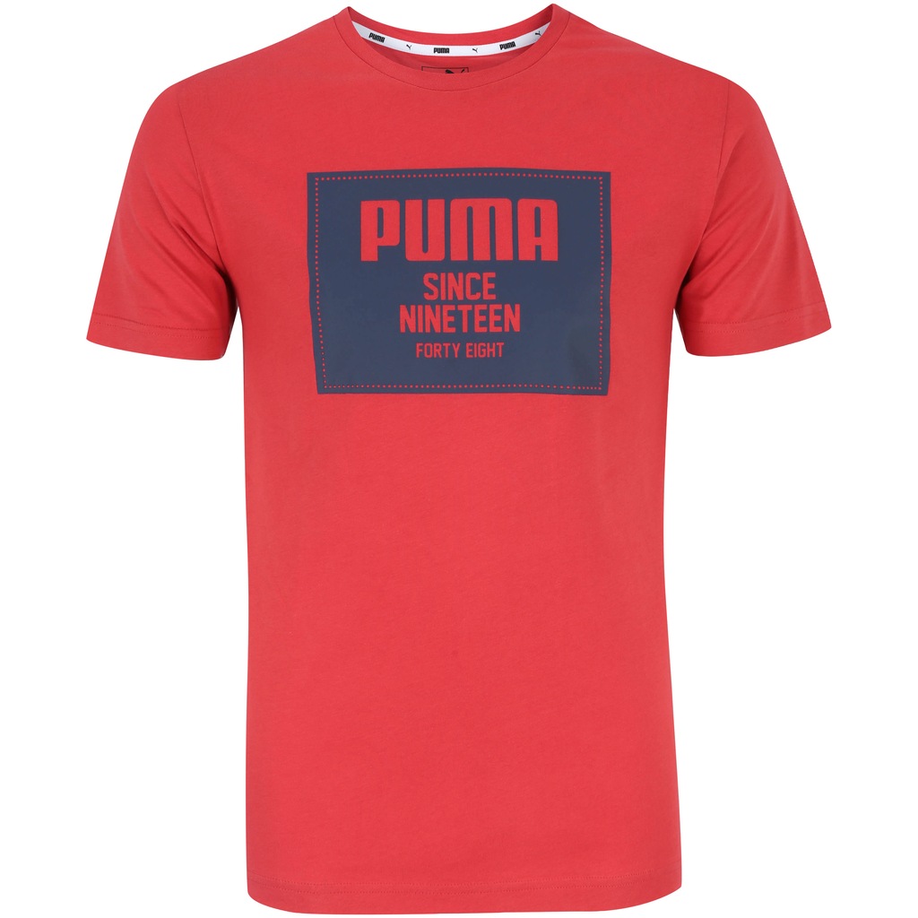Camiseta Puma Rebel Block Basic - Masculina - Foto 1