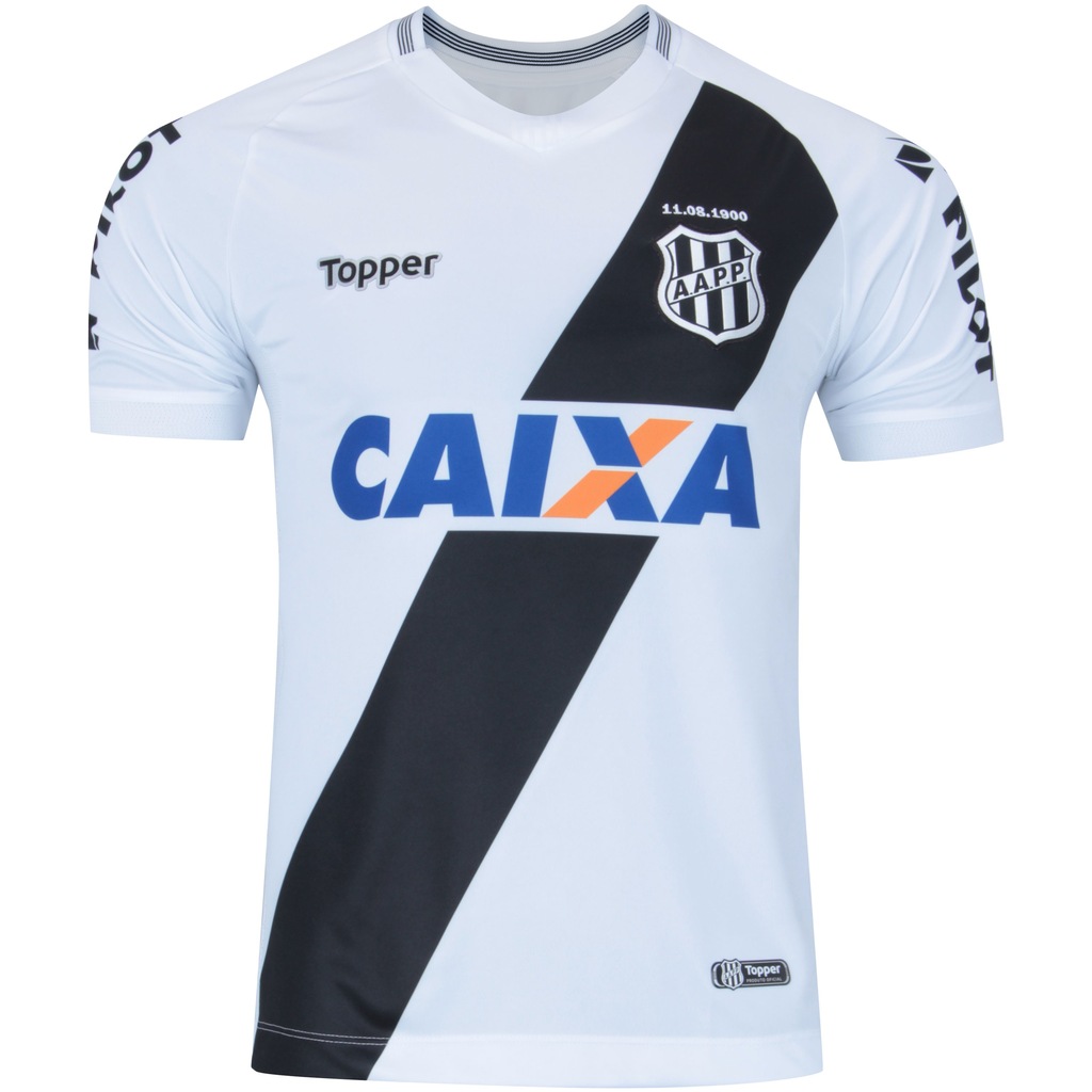 Camisa da Ponte Preta I 2018 Topper - Masculina - Foto 1
