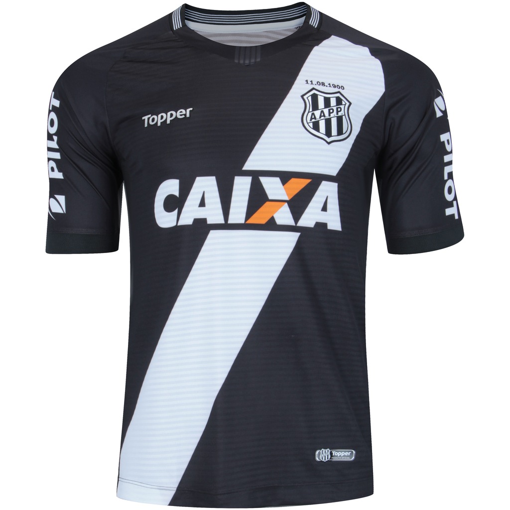 Camisa da Ponte Preta II 2018 Topper - Masculina - Foto 1