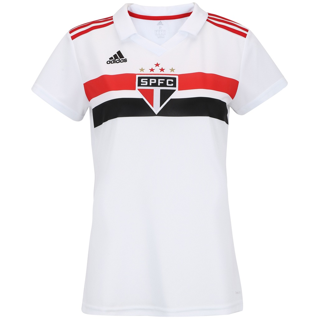 Camisa do São Paulo I 2018 adidas - Feminina - Foto 1