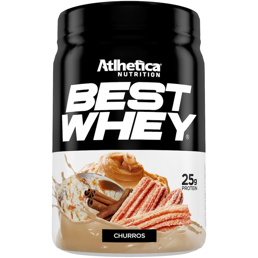 Whey Protein Atlhetica Churros Best - 450g - Foto 1