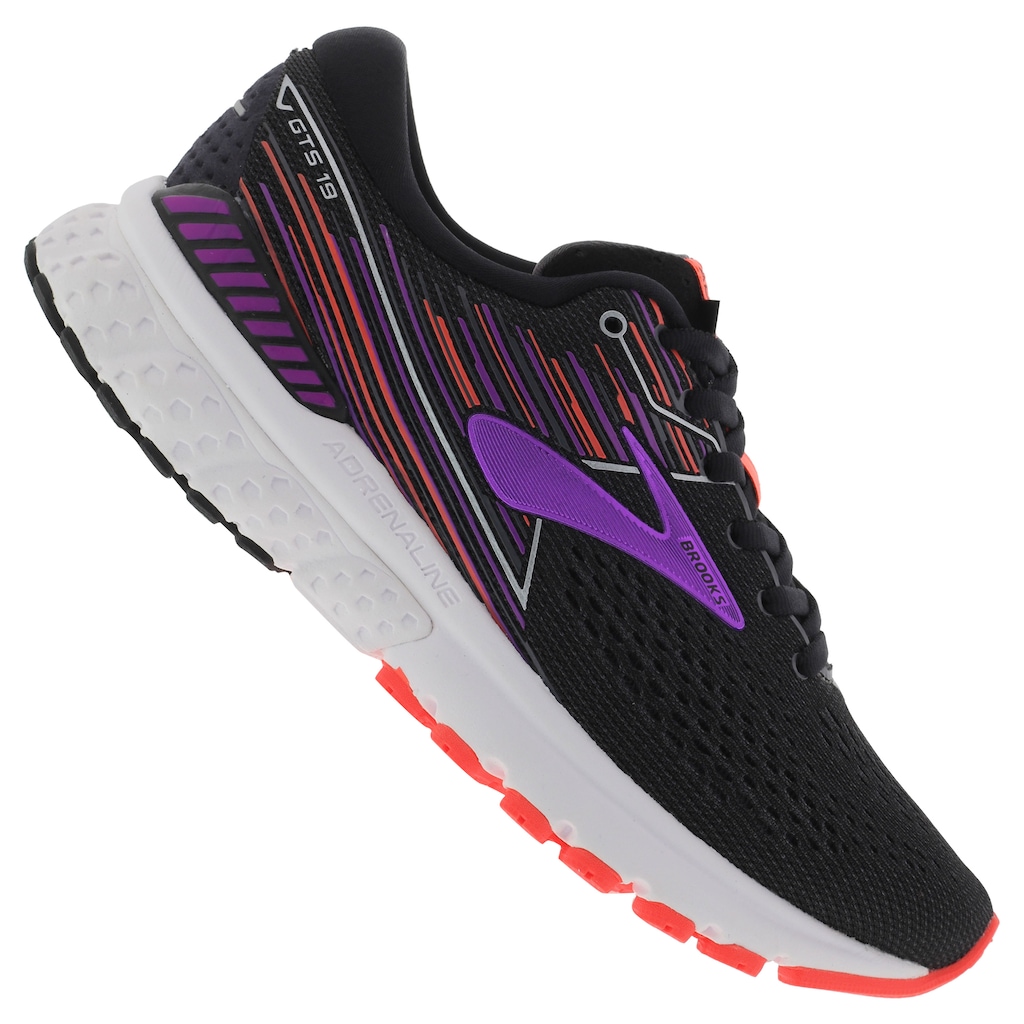 Tênis Brooks Adrenaline GTS 19 - Feminino - Foto 1