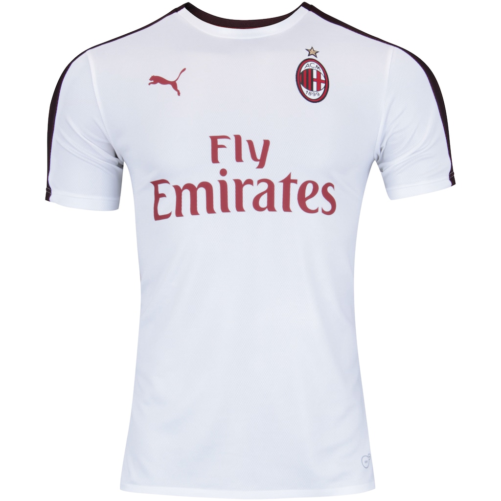 Camisa Pré-Jogo Milan 18/19 Puma - Masculina - Foto 1