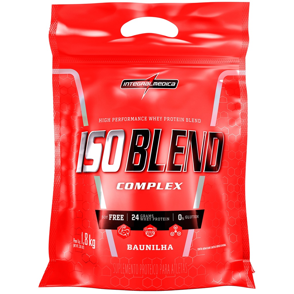 Iso Blend Complex Integralmédica - Baunilha - 1,8Kg - Foto 1