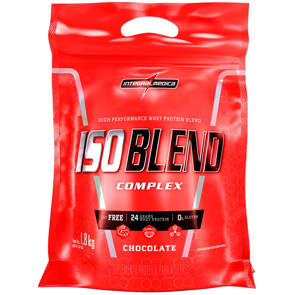 Iso Blend Complex Integralmédica - Chocolate - 1,8Kg - Foto 1