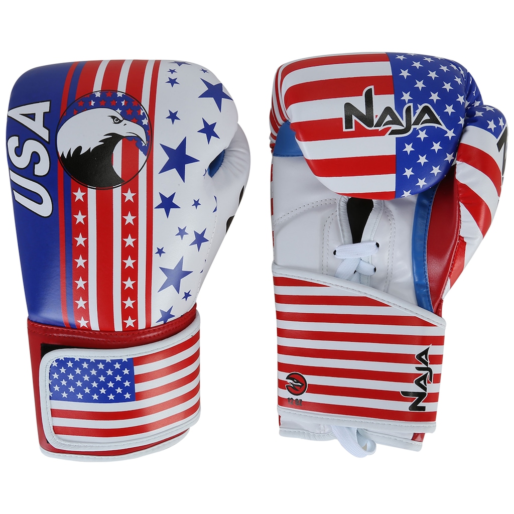 Luvas de Boxe Naja Estados Unidos - 12 OZ - Adulto - Foto 1