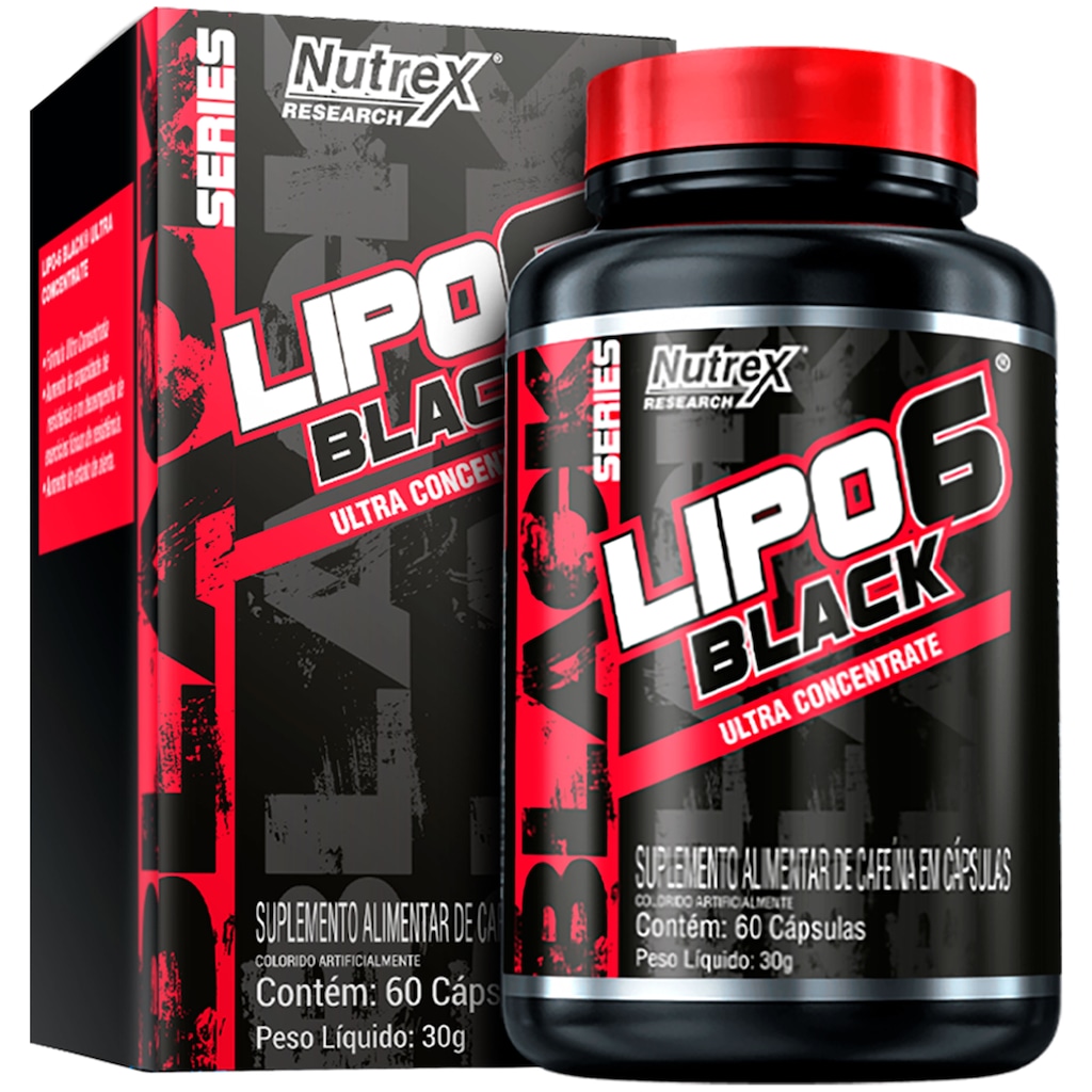 Lipo6 Black Nutrex - 60 Cápsulas - Foto 1