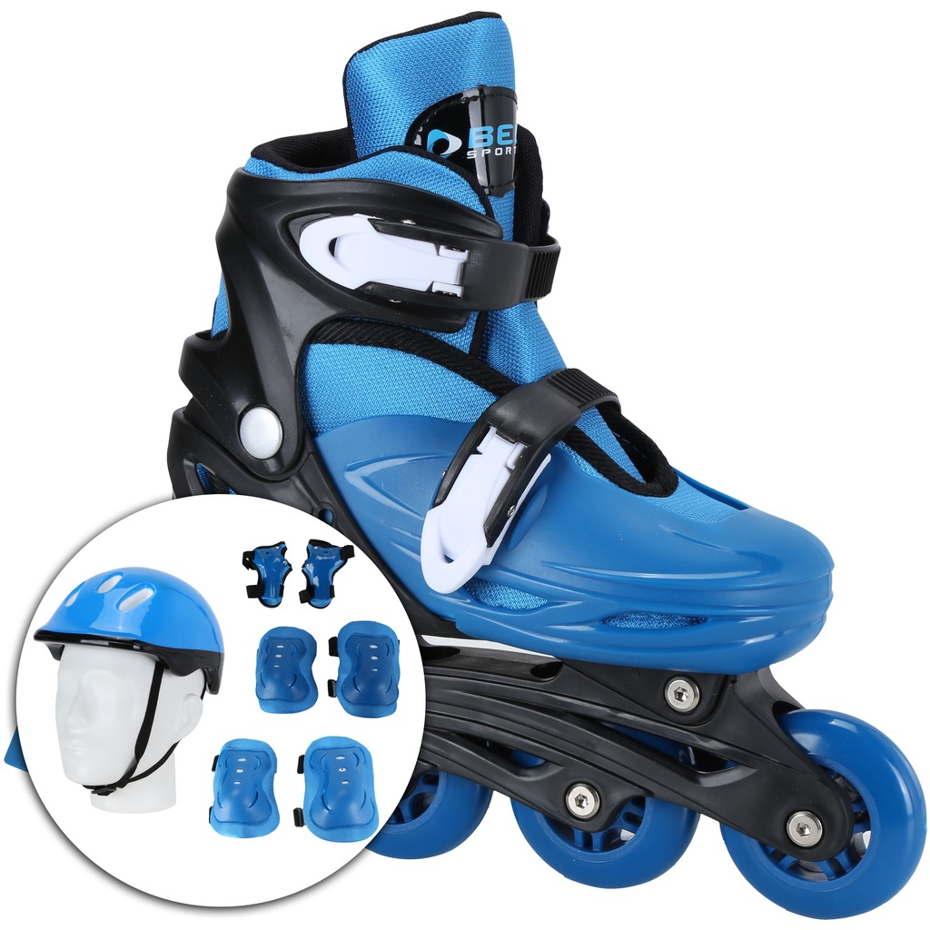 Kit Patins Bel Sports Radical Rollers: Patins Ajustável + Kit de Proteção - Infantil - Foto 1