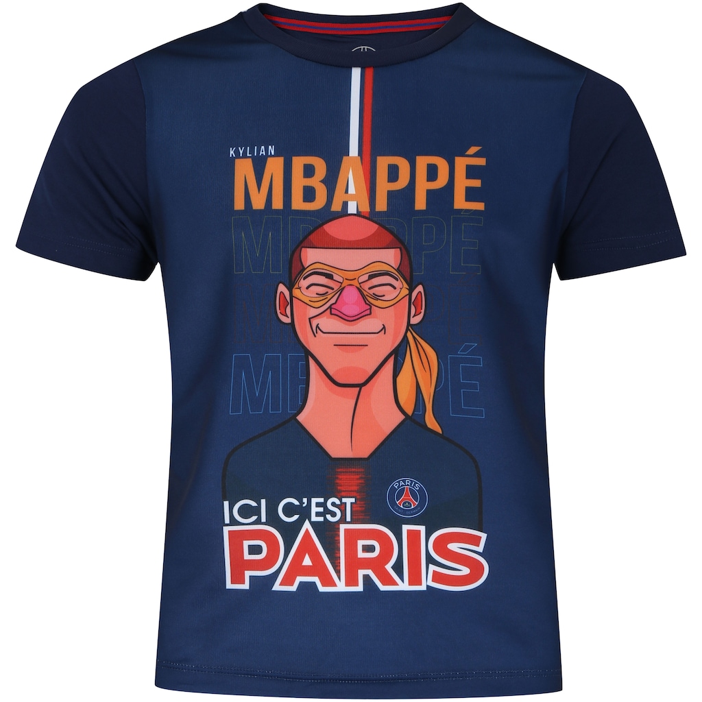 Camiseta PSG Mbappé Bomache - Infantil - Foto 1