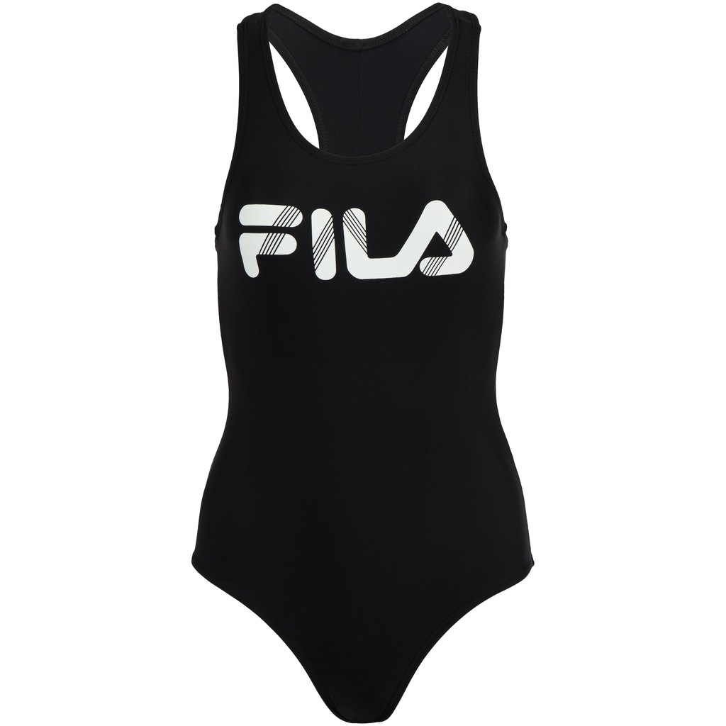 Maiô para Natação com Proteção Solar UV Fila Tri Logo - Adulto - Foto 1